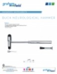 Product Sheet - Buck Neurological Hammer